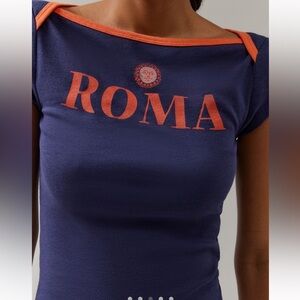 BDG Willow Roma Baby Tee from Urban Outfitters 💙